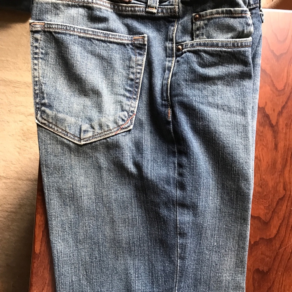 2 Pairs Banana Republic Straight Leg 100% Cotton Blue Jeans Men's Size 34x32